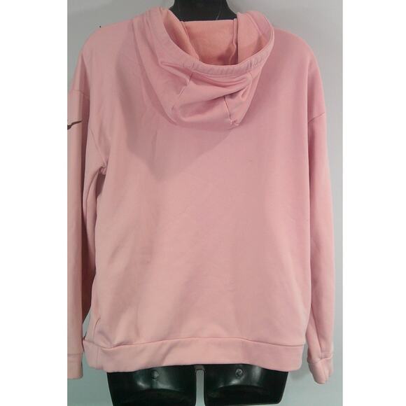 Nike "Just Do It" Women's Medium Pink Crew Neck Sweatshirt - Picture 5 of 9